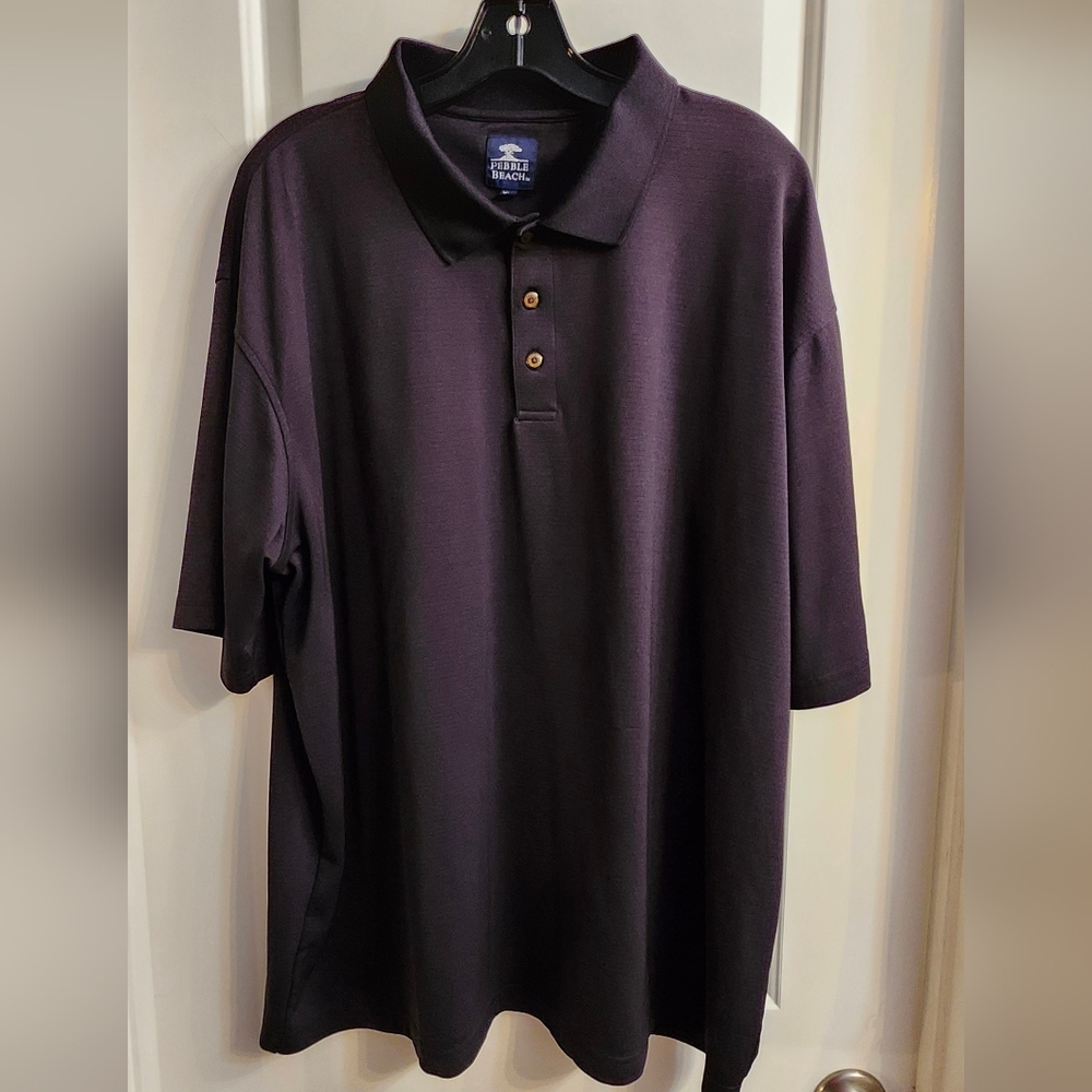 Black Pebble Beach Polo - XXL